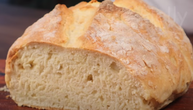 how to make bread without yeast